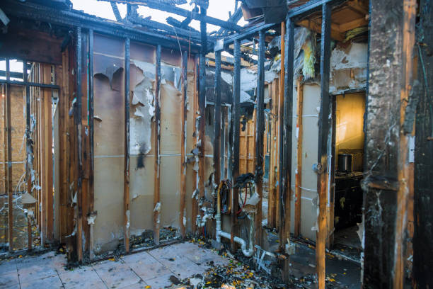 Professional Soot Cleanup technician working in Southeast Arcadia, FL
